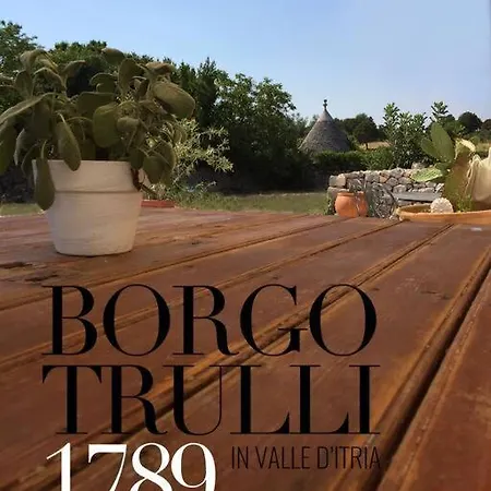 Borgo Trulli 1789, Residenze Storiche Σπίτι διακοπών *